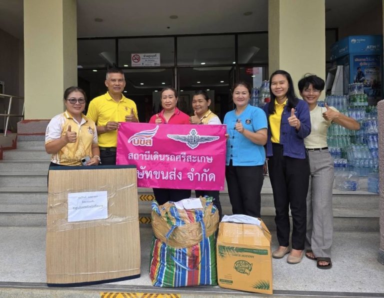 “บขส.” ประมวลภาพรวมพลังน้ำใจคนไทย ช่วยเหลือผู้ประสบภัยชายแดนไทย – กัมพูชา
