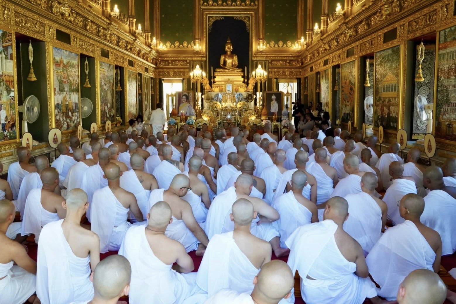 “BKS” ร่วมพิธีบรรพชาสามเณร โครงการบรรพชาอุปสมบทในพระสังฆราชูปถัมภ์ ถวายพระกุศลแด่ “เจ้าฟ้าพัชรกิติยาภาฯ”